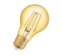 OSRAM Ampoule LED Vintage Edition 1906 à filament E27 Or ambrée 4W 2500K