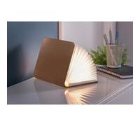 Lampe livre intelligente Gingko en cuir Mini Marron