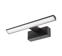 Lampe Loric LED 6W Rabalux noir IP44 4000K - Salle de bain