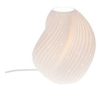 Lampe Lou 23 cm - Amadeus - Blanc - Porcelaine Blanc G