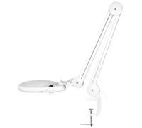 Lampe loupe à LED - LogiLink - WZ0058 - Pince - 9 Watts - 700 Lumens - Blanc