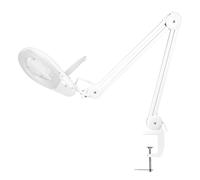 Lampe loupe à LED - LogiLink - WZ0058 - Pince - 9 Watts - 700 Lumens - Blanc