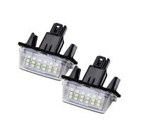Lampe Lumière Plaque D'immatriculation Pour Camry 2017 2016 2015 2014 2013 2012 2011 2010 2009 2008 2007 2006-2002 2 Pièces Canbus LED Éclairage Plaque D'immatriculation(For camry 2012-2017)