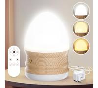 Lampe Luminothérapie 13000 Lux sans UV & scintillement, 3 températures de couleur réglables avec minuterie & télécommande, lampe de bureau pour humeur, énergie & concentration, maison & bureau