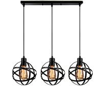 Lampe, Lustre industriel à 3 lampes, luminaire suspendu, abat-jour vintage moderne, E27, lampe suspendue à une tête, luminaire fixe pour la maison et la cuisine