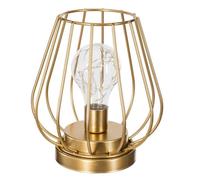 Lampe ""Madi"" doré H17cm - Atmosphera Créateur d'intérieur