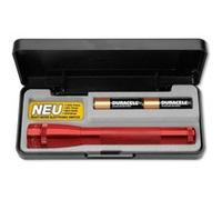 Lampe maglite mini 2aa led rouge en coffret G