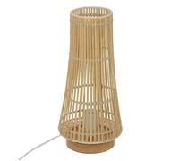 Atmosphera Lampe à poser Mahé H38 cm Bambou Beige