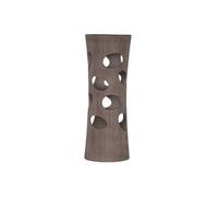 Lampe Malawi forme évasée 60cm - - Marron - Céramique