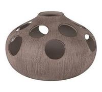 Lampe Malawi galet 29 cm - - Marron - Céramique
