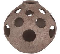 Lampe Malawi ronde 29 cm - Table Passion - Marron - Céramique Marron