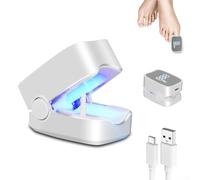 Lampe Manucure LED 15x10cm Faible Chaleur Douleur Lampe Manucure(display screen white)