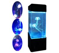 Lampe méduse électrique pour aquarium - Lampe LED fantaisie méduse à changement de couleur - Lampe magique pour décoration d'intérieur