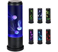 Lampe méduse, lampe à lave LED de 28 cm,changement de couleur,cadeau pour enfants et adultes,décoration pour la maison et le bureau