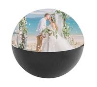 Lampe Mémoire,Haut-Parleur Décor Numérique 6,9 Centimètres | Décoration De Sphère Mémoire En Al | Ur C Br Ur U Ta Aison Ille Versa E Noël