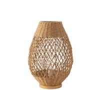 Lampe métal beige h.54.5cm