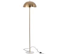 Lampe métal doré h.150cm