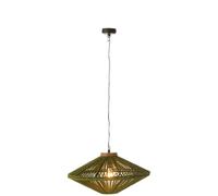 Lampe métal vert h.33cm