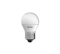 Lampe microled céramique e27 globe 4w 3000k century Incolore G