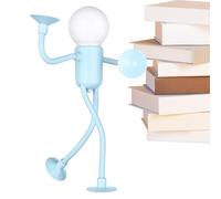 Lampe Mignonne | Décor De Chambre À Ventouse Sur Piles | Nouveauté Veilleuse Enfant Thème Sportif - Pour Chambre Salon D'Enfant Dortoir Bureau Frigo Mur Carreau De Verre Anniversaire