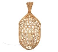 Lampe ""Milou"" rotin H55cm - Atmosphera createur d'interieur