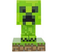 Paladone Lampe 3D Minecraft Creeper Officielle, Lampe de nuit 12 cm, à piles