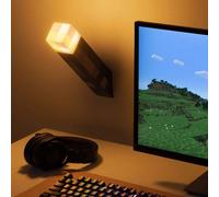 Lampe Minecraft Torche Pixélisée 28cm