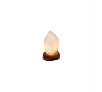 Lampe minérale cristal de roche en point