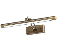 Lampe Miroir de Douche, Lampe Led Pour Miroir de Salle Den, Lampe Frontale En Or Bronze Vintage, Lampe de Table de Maquillage Économique En Énergie, Éclairage Pour Dressing, Chambre, Armoire À Cosméti