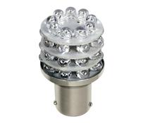 Pilot LA_58441 Ampoule BA15S, 12 V, 36 W, avec LED rouge
