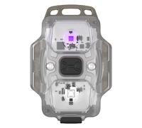 Armytek Crystal WUV Grey LED Lampe de poche avec dragonne, avec interface USB à batterie 150 lm 34 g