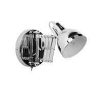 Lampe Murale à Bras Flexible Réglable Moderne en Métal Chromé Harrington