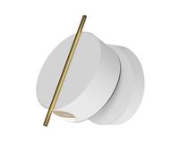 Lampe Murale À LED Réglable Or Blanc Chambre À Coucher B:10 Cm 3000 K