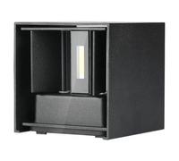 V-TAC VT-759-12 Applique murale LED 11W carré noir IP65 blanc naturel 4000K -