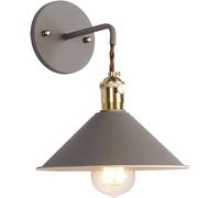 Lampe Murale de la Ferme Vintage avec des lumières murales intérieures E26 pour Le Couloir du Couloir du Couloir à montée du Couloir avec Conception Moderne décoration de lumière Bleue (Marron)