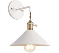 Lampe Murale de la Ferme Vintage avec des lumières murales intérieures E26 pour Le Couloir du Couloir du Couloir à montée du Couloir avec Conception Moderne décoration de lumière Bleue (Blanc)