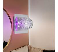 Lampe Murale Décorative LED Chromée Plafonnier Éclairage Salon Chambre Hall