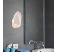 Lampe Murale Design Nuage En Verre Transparent H 31,5 Cm