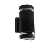 Lampe murale d'extérieur V-TAC - Fixations murales rondes - Support GU10 - IP44 - Blanc