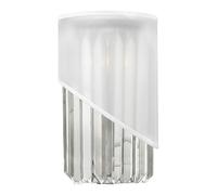 Lampe Murale DISFARE En Laiton Réel Nickel Cristal Style Jugendstil Salon