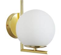 Lampe Murale Dorée Boule De Cristal ""Margaret"" : Couleur - Doré
