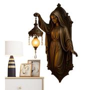 Lampe Murale | Éclairage D'Ambiance Vintage En Résine Pour Décoration Intérieure | Applique Murale Sans Fil Vierge Marie - Pour Halloween Noël Fêtes Fête D'Anniversaire Salle De Bain Salon Couloir Bur