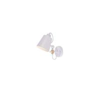Lampe Murale EDM Vintage Blanc E27 Blanc G