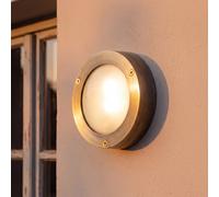 Lampe Murale en Laiton IP64 Ø14cm Résistant aux Intempéries Bateau Terrasse De