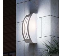 Lampe Murale Extérieur Applique Feu Avant Inox Haustürleuchte Argent B 25 CM