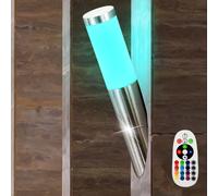 Wandlampe Extérieure Wandleuchte RGB LED Dimmable Avec Télécommande IP44 [EEK: F]