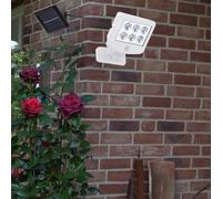 Lampe Murale Extérieure Détecteur de Mouvement Solaire LED Terrasses Mobile