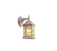 Lampe Murale extérieure européenne Loft Loft Industrial Wind Balcon Nordique Light Garden Garden Doorwail (Blanc)