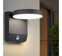 V-TAC applique murale extérieure x17 W noir 2957