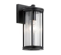 Lampe Murale Extérieure Vintage Design IP44 29 Cm Haute Noire
